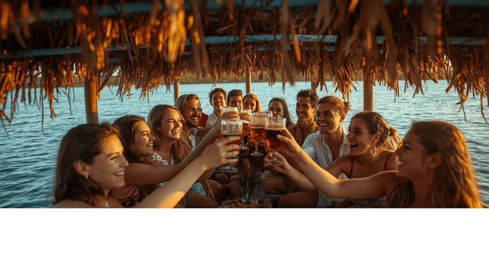 Barefoot Tiki Tours tropical boat experience