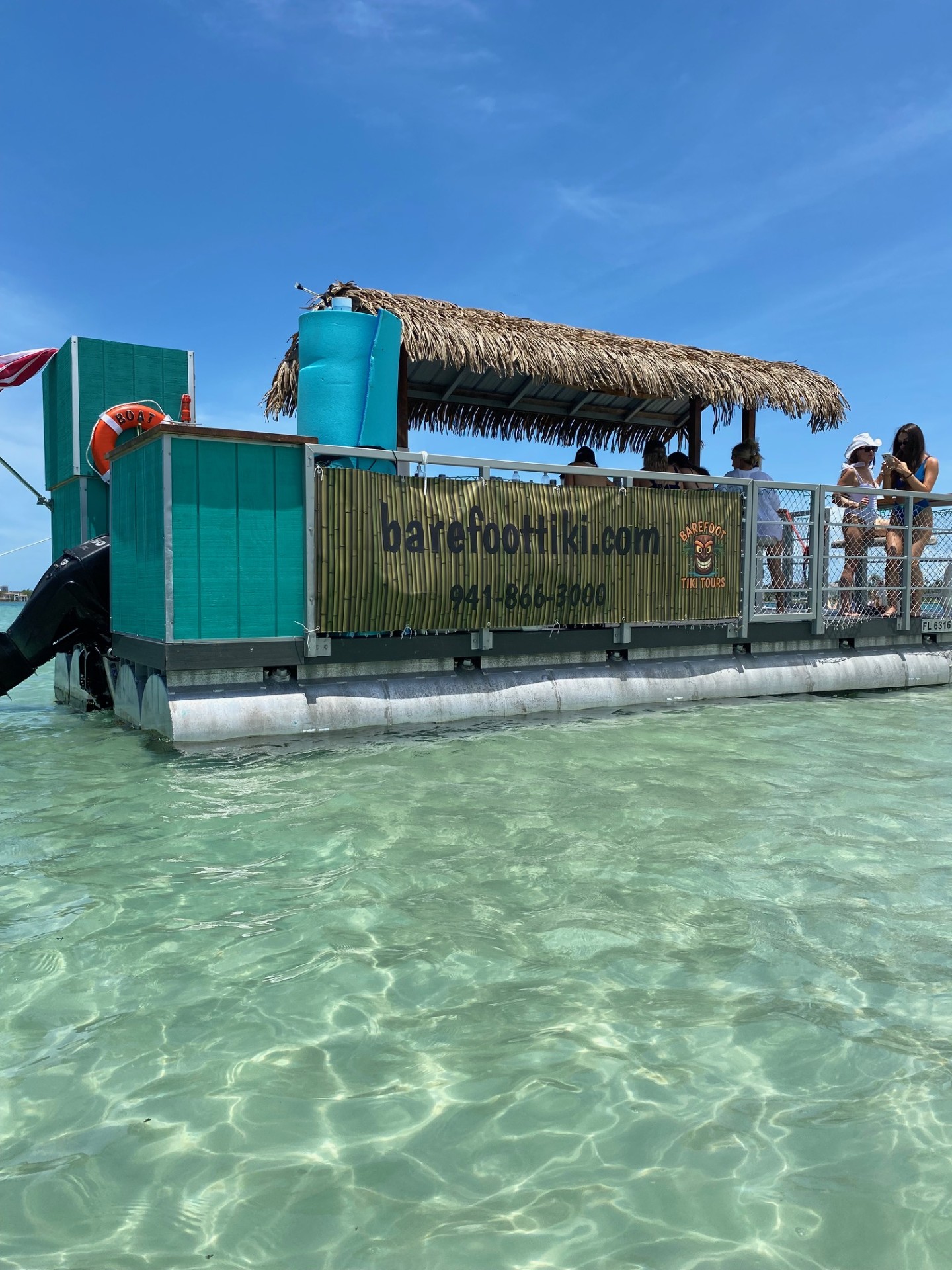 Luxury sunset cruise with Barefoot Tiki Tours in Sarasota